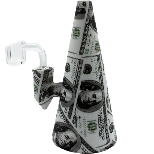 6" Cone Shaped Banger Hanger - Assorted Prints [WP-S-140]