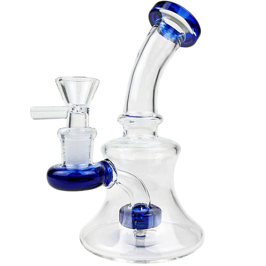 6" Banger Hanger w/ Showerhead Perc - Assorted Colors [WP-G-162]