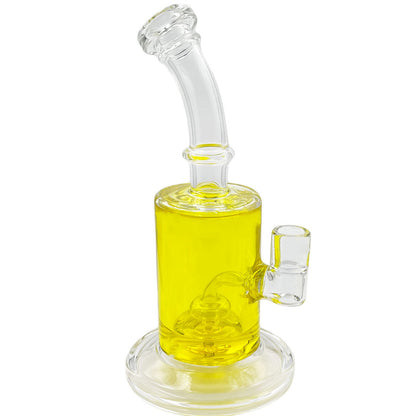 8.5" Banger Hanger w/ Freezable Glycerin & Disc Perc - Assorted Colors [WP-G-195]