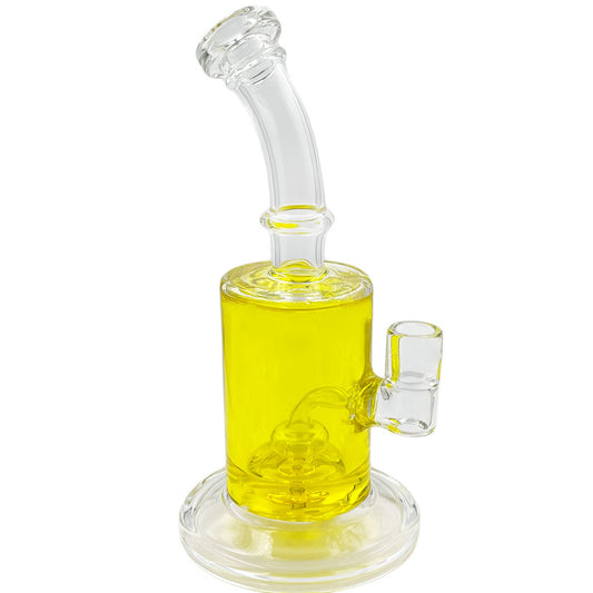 8.5" Banger Hanger w/ Freezable Glycerin & Disc Perc - Assorted Colors [WP-G-195]
