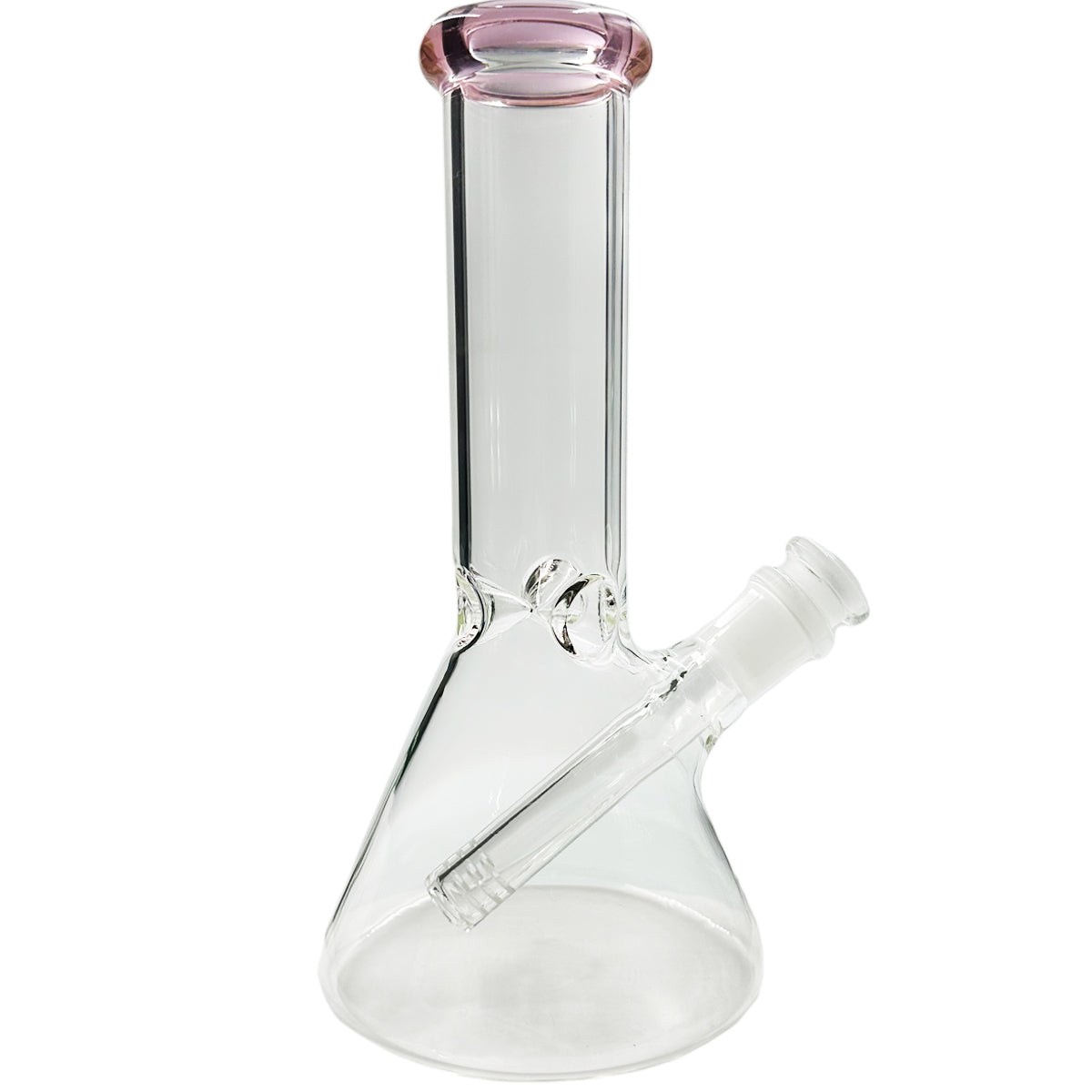 8" Beaker - Top Quality American Made Beaker w/ Imported Accessories- Assorted Colors [WP-G-260]