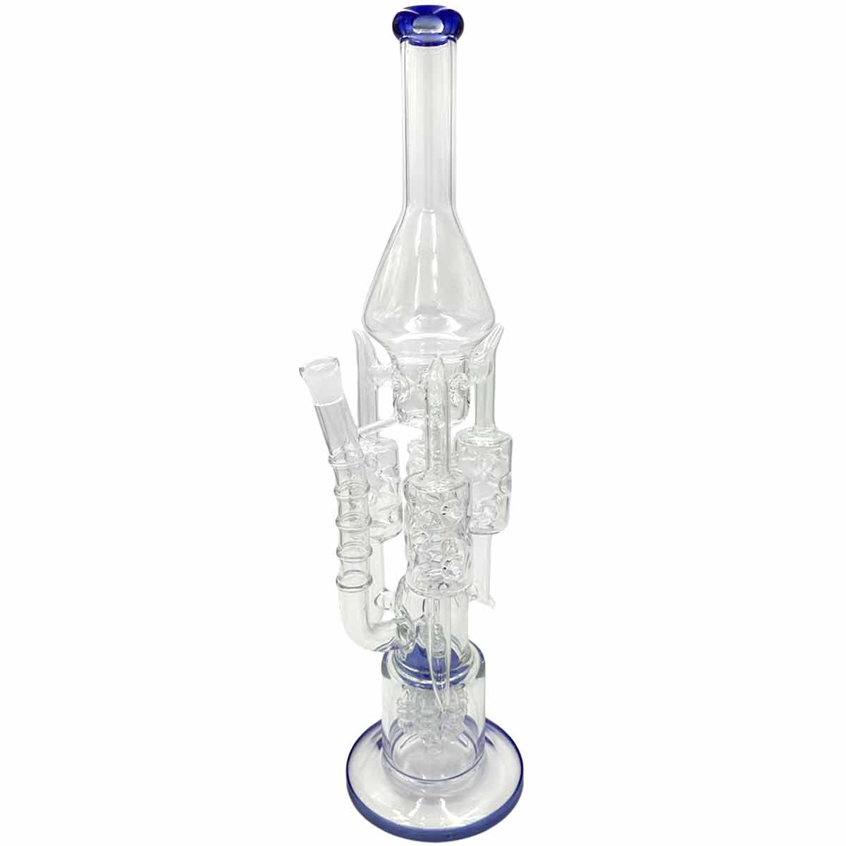 20" Recycler Spiral w/ Showerhead Tree Perc & Upgraded Accessories - Assorted Colors [WP-G-262]