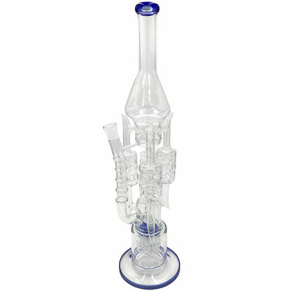 20" Recycler Spiral w/ Showerhead Tree Perc & Upgraded Accessories - Assorted Colors [WP-G-262]