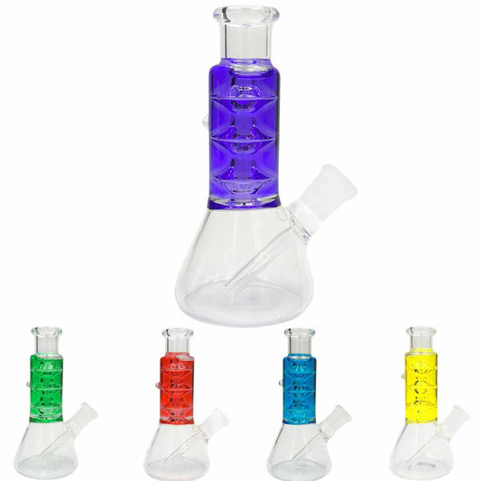 5.5" Freezable Beaker Water Pipe - Assorted Colors [WP-G-258A]