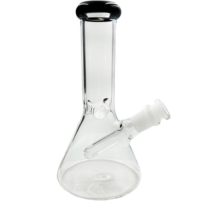 8" Beaker - Top Quality American Made Beaker w/ Imported Accessories- Assorted Colors [WP-G-260]