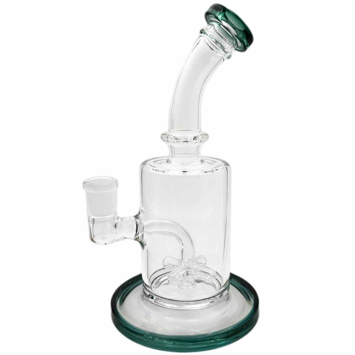 8.5" Glass Banger Hanger With X Perc - Assorted Colors [WP-G-281]