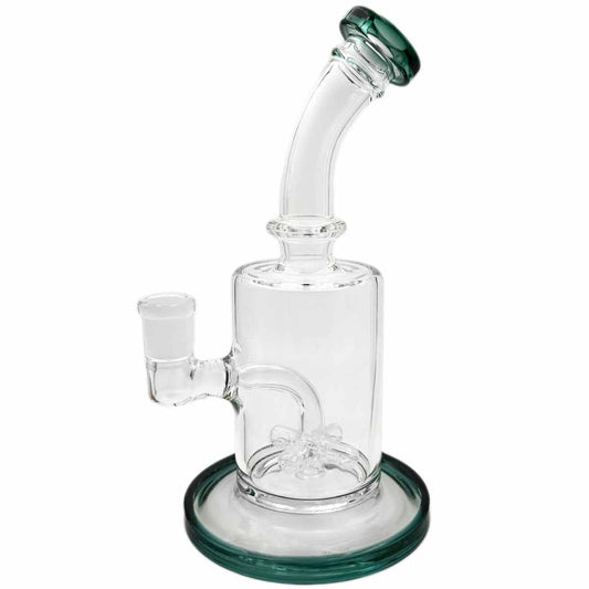 8.5" Glass Banger Hanger With X Perc - Assorted Colors [WP-G-281]