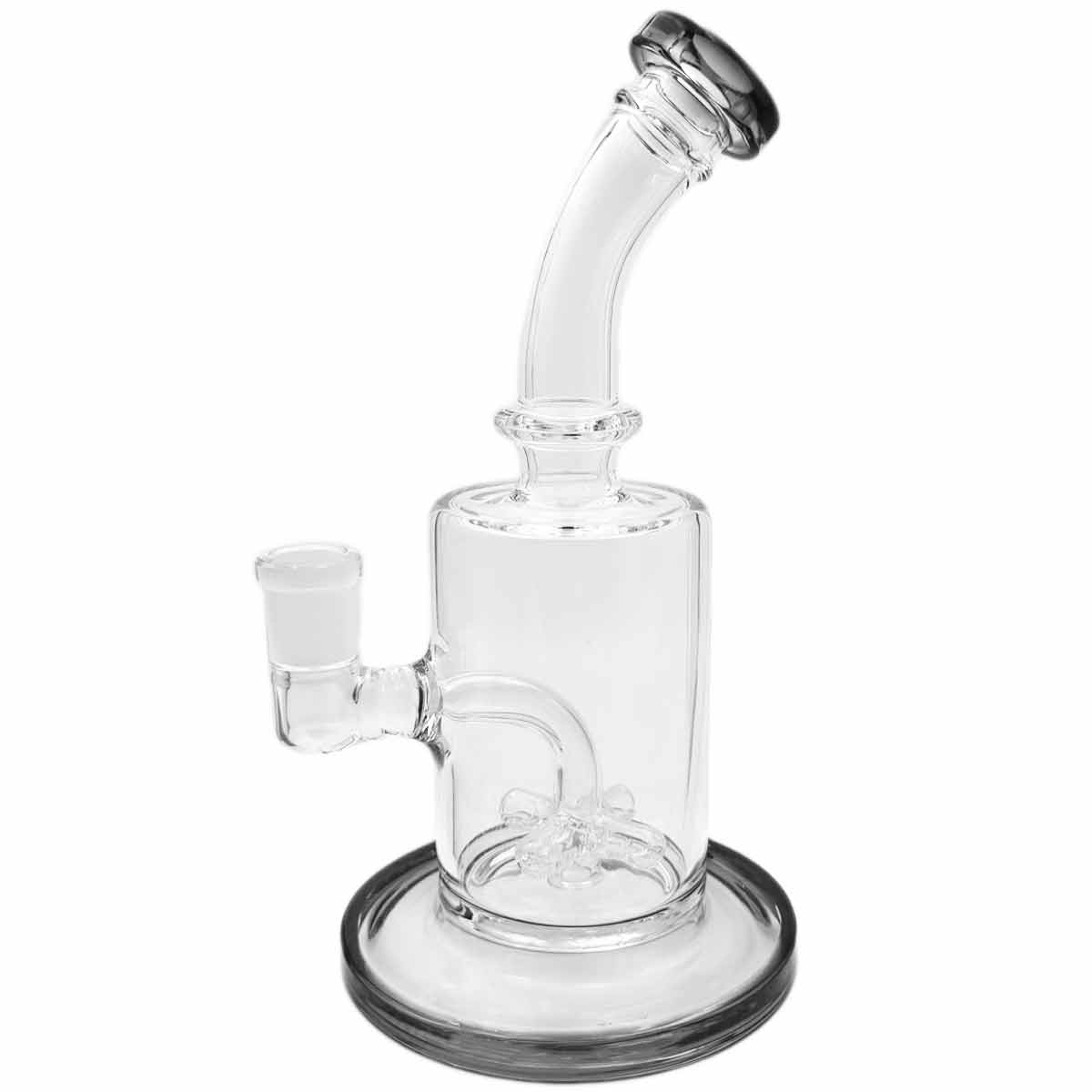 8.5" Glass Banger Hanger With X Perc - Assorted Colors [WP-G-281]