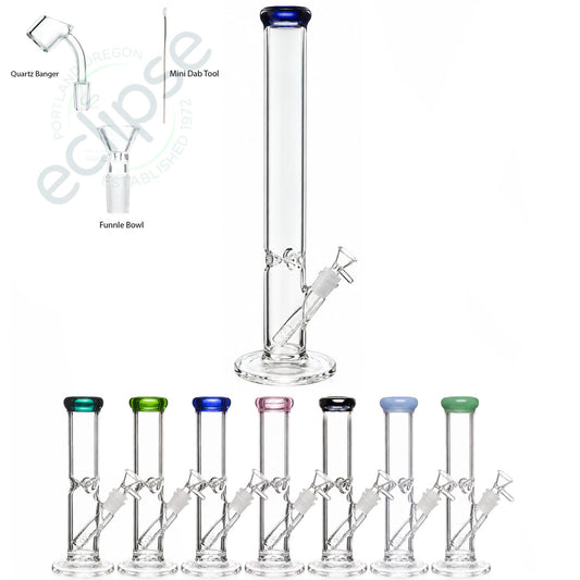 16" Top Quality Straight Tube - Assorted Colors [WP-G-222-16]