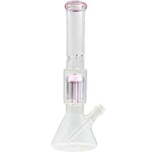 15.5” Beaker w/ Tree Perc - Assorted Colors [WP-G-284]