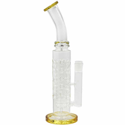 13” Straight Tube w/ Disc Perc - Assorted Colors [WP-G-289]