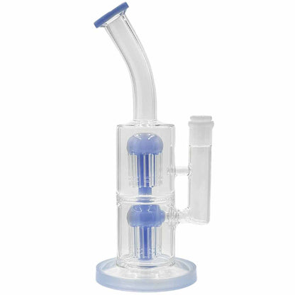 12" - 12.5" Banger Hanger w/ Double Tree Perc’s - Assorted Colors [WP-G-288]