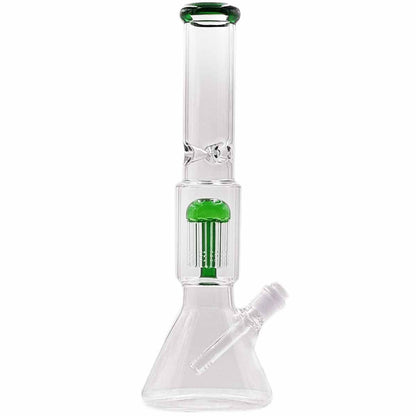 15.5” Beaker w/ Tree Perc - Assorted Colors [WP-G-284]
