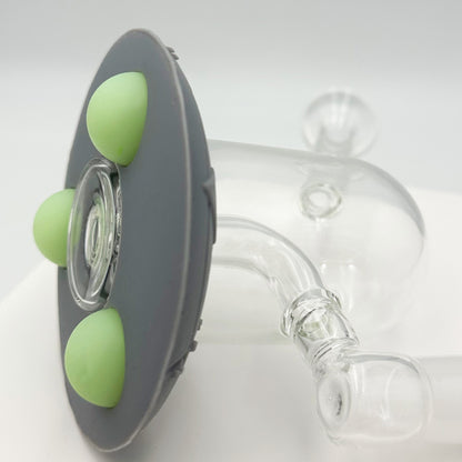 4.5”  Hybrid Banger Hanger UFO w/ Glow-in-the-Dark Feet - Assorted Colors [WP-H-268]