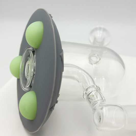 4.5”  Hybrid Banger Hanger UFO w/ Glow-in-the-Dark Feet - Assorted Colors [WP-H-268]