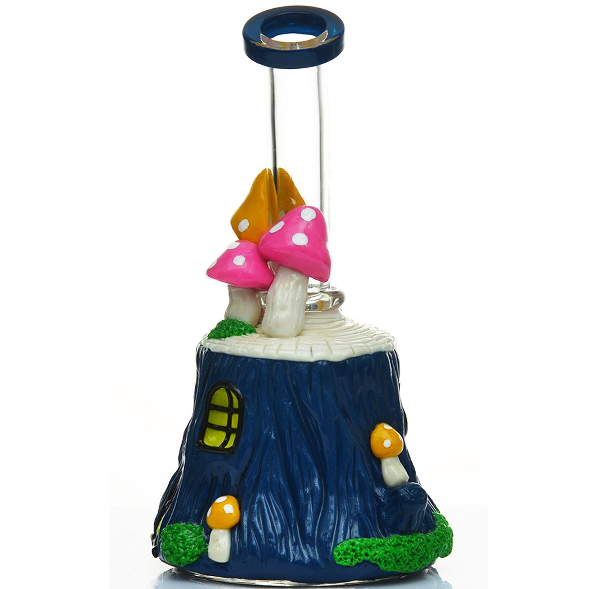 7" Banger Hanger w/ Mushroom Designs & Disc Perc & Terp Pearl Set [WP-G-245A]