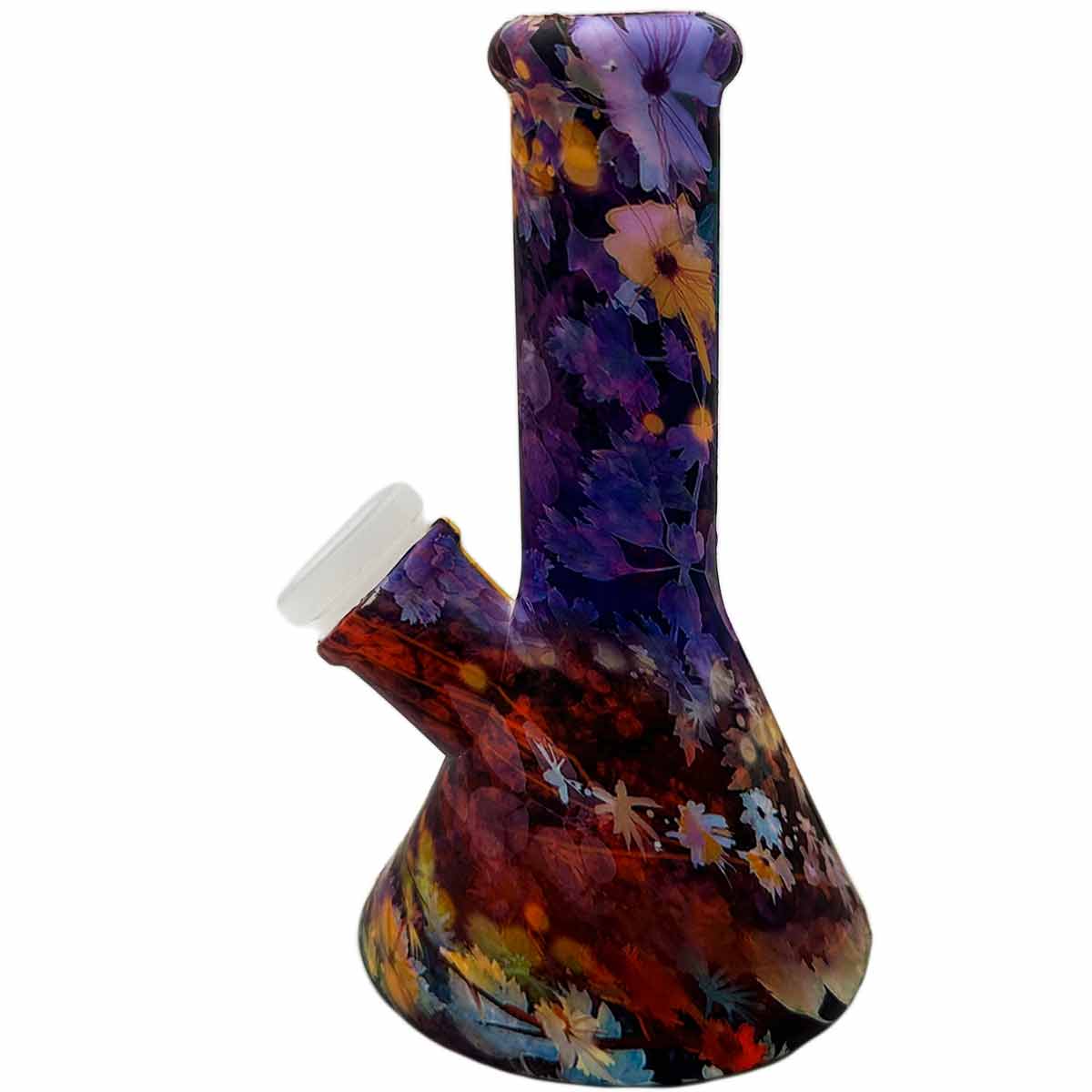 5.1” Silicone Beaker Water Pipe - New Prints! [WP-S-124B]
