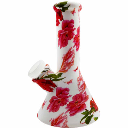 5.1” Silicone Beaker Water Pipe - New Prints! [WP-S-124B]