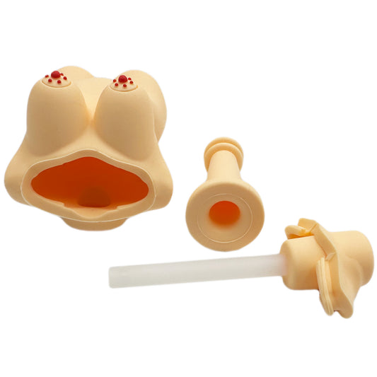 5" Silicone Naked Lady Water Pipe [WP-S-168]