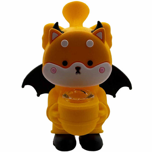 5.5” Costume Water Pipe Dog - Orange or Yellow [WP-S-202]