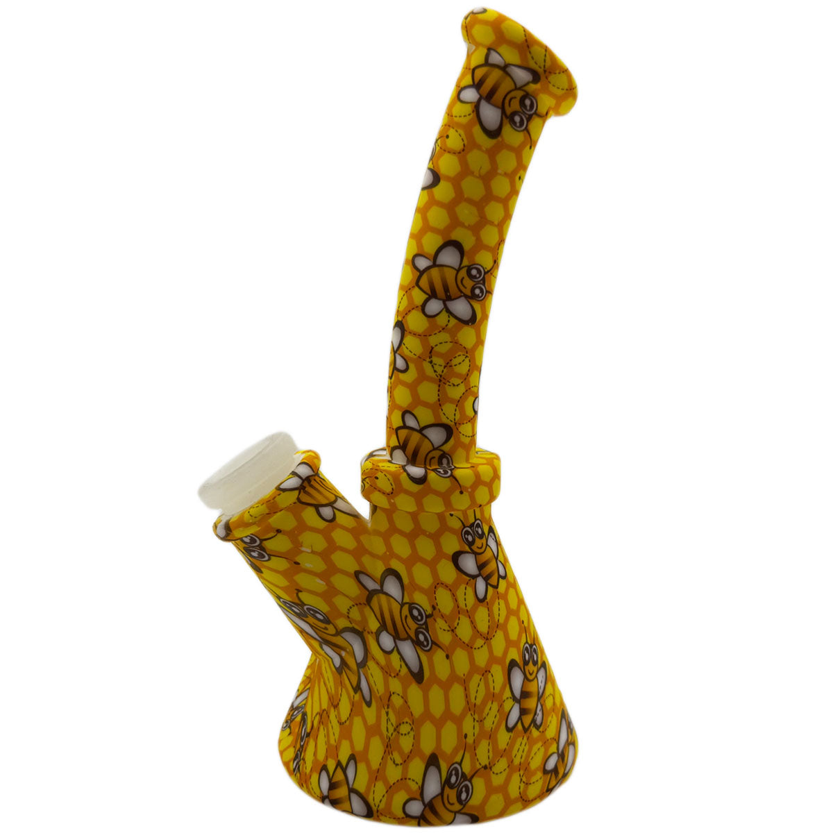 6.5" Silicone Beaker Water Pipe - New Prints! [WP-S-45B]