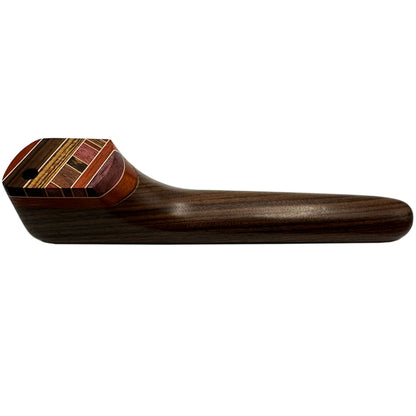 WW American Made 6" Wooden Hand Pipe with Swivel Lid [HP-W-W-21]