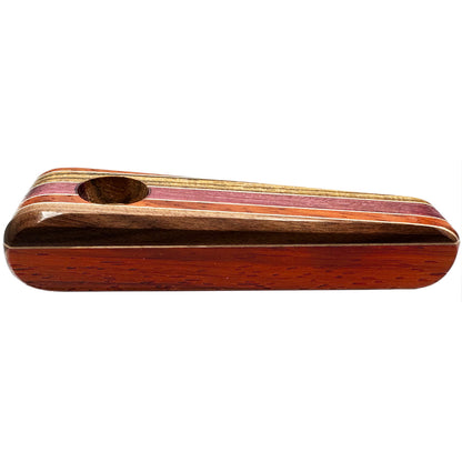 WW American Made 3.4" Wooden Hand Pipe - 29 Styles to Choose From! [HP-W-W-25]