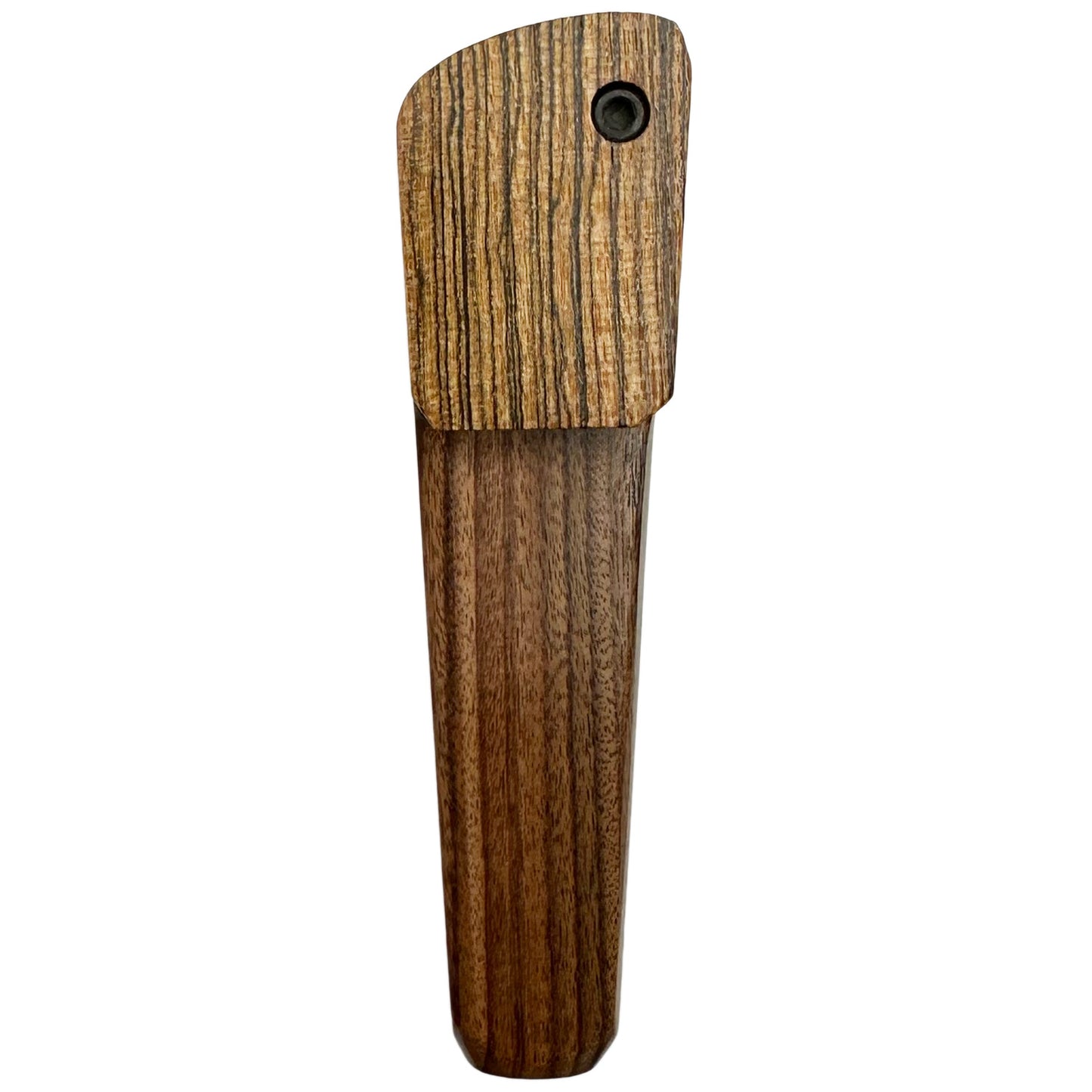 WW American Made 3.75" Wooden Hand Pipe with Swivel Lid [HP-W-W-4]