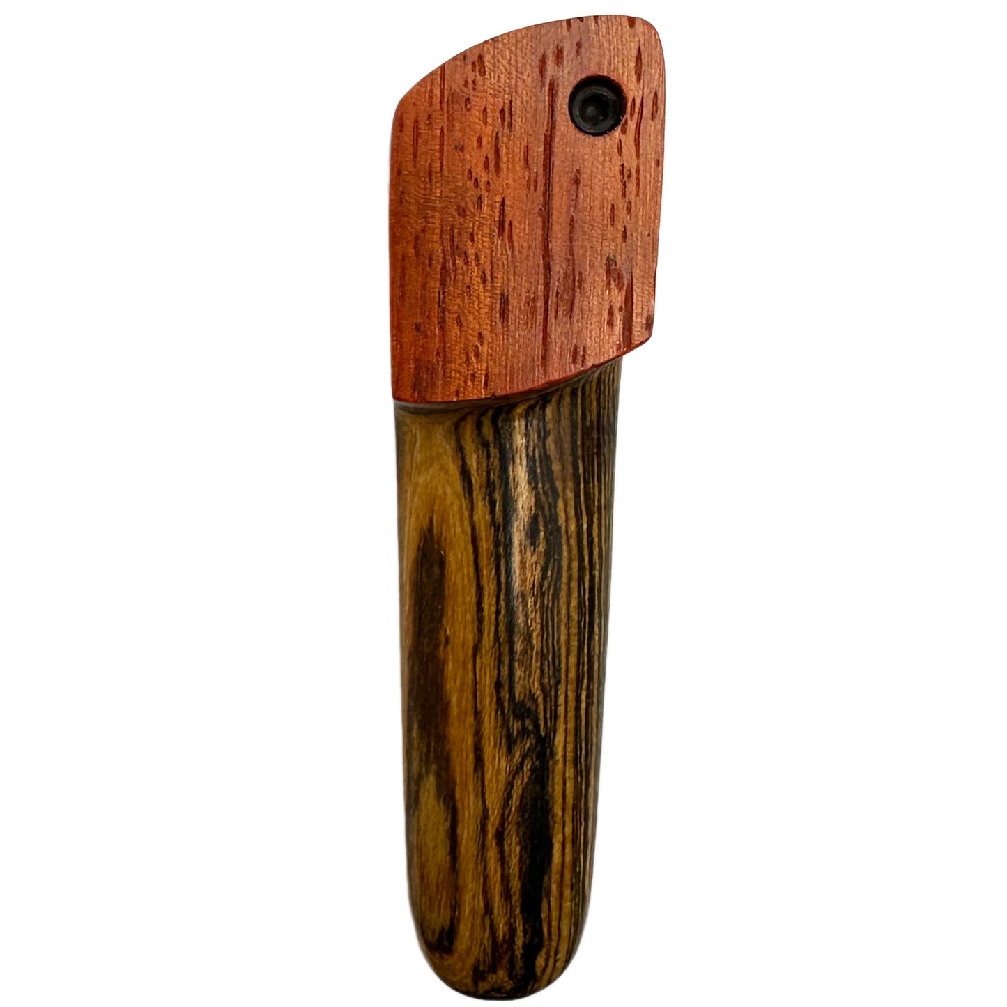 WW American Made 3.75" Wooden Hand Pipe with Swivel Lid [HP-W-W-7]