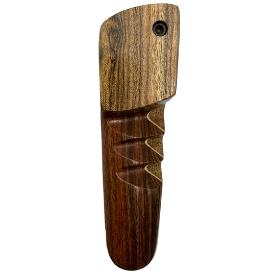 WW American Made 3.75" Wooden Hand Pipe with Swivel Lid [HP-W-W-8]