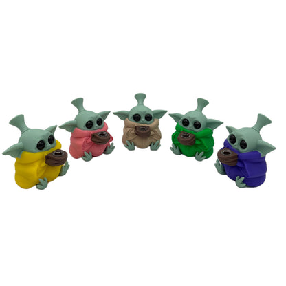 5" Alien Baby Water Pipe - Assorted Colors [WP-S-180B]