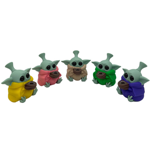 5" Alien Baby Water Pipe - Assorted Colors [WP-S-180B]