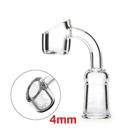 4mm Angled Top Quartz Banger Nails (Assorted Sizes and Styles) #QB4