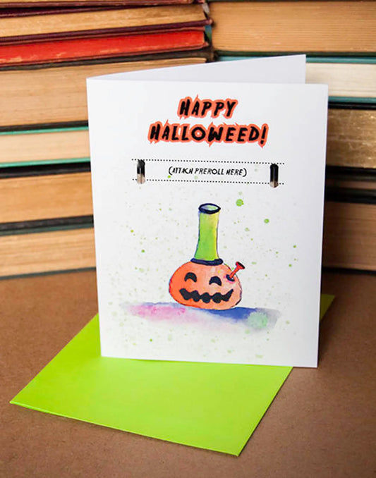 Greeting Card Made For Our Industry - Happy Halloweed [CARD-2]