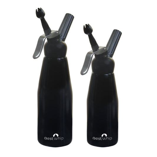 Whip Cream Dispenser in Black (2 Sizes) - Best Whip