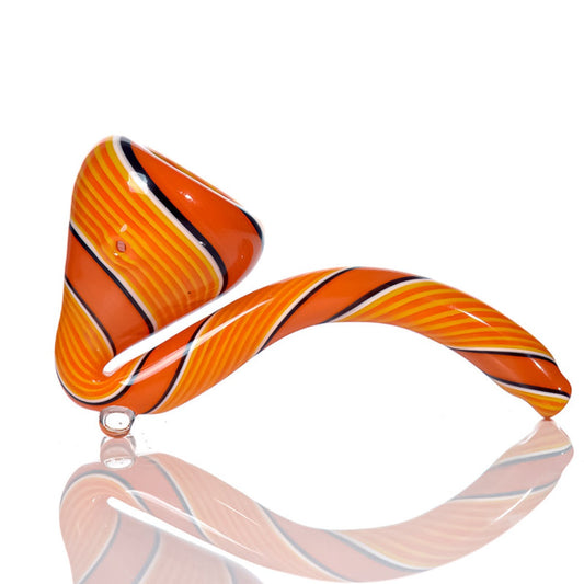 4.75" Glass Sherlock Hand Pipe - Now In 10 Colors! [HP-G-194]