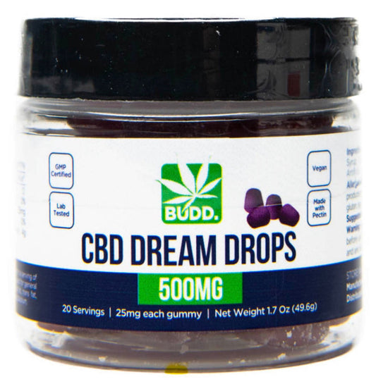 Budd. Dream Drops Gummies 500mg [C-B-DD-500]