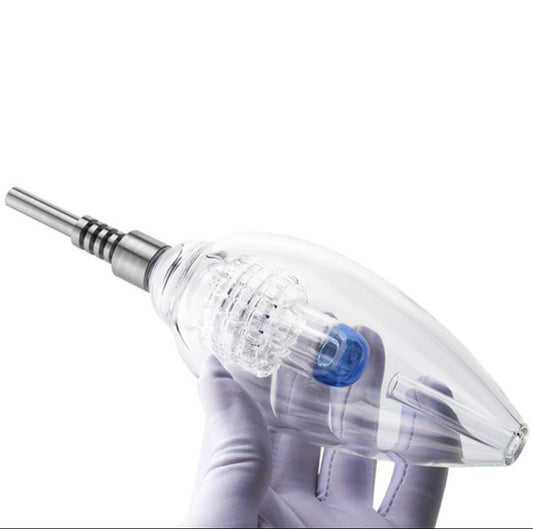 8.25" 510 Threaded G2 Ti Tip XL Nectar Collector Set - Gift Box [NC-G-91]