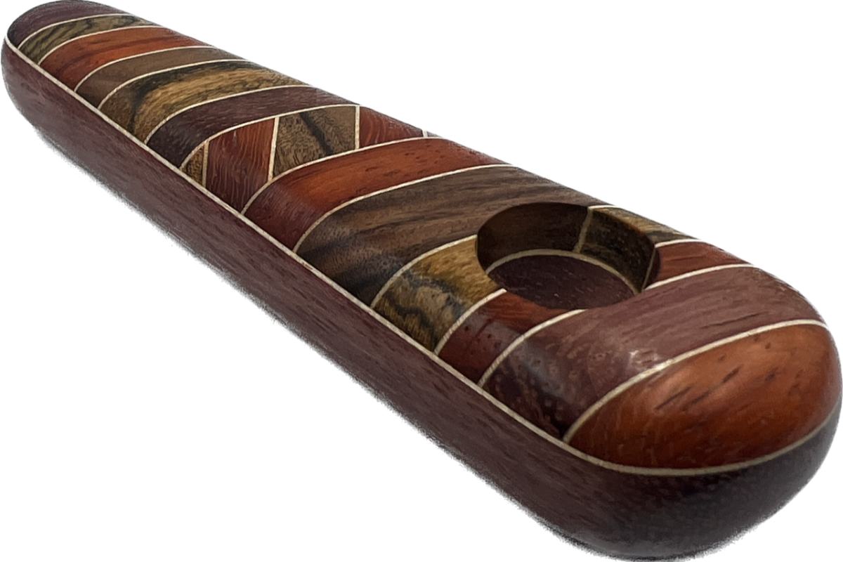WW American Made 4.3" Wooden Hand Pipe [HP-W-W-27]
