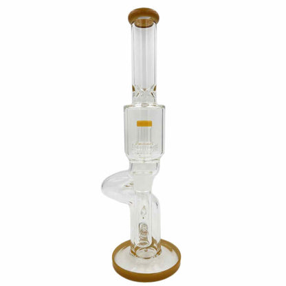 16” Zong Twist w/ Dual Perc's - Assorted Colors [WP-G-226]