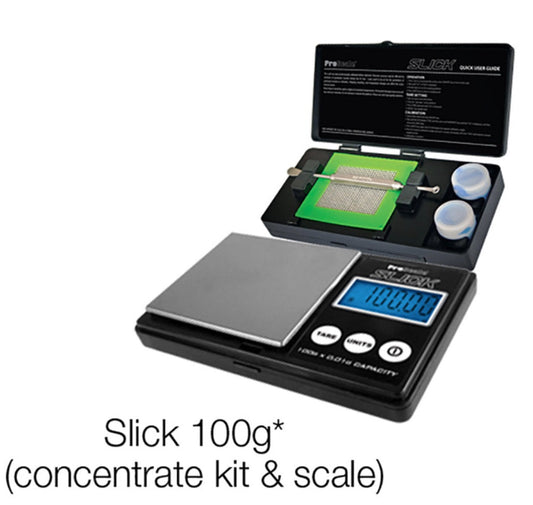 ProScale Slick Series Digital Scale - w/ Concentrate Kit - 100g x 0.01g [S-SLICK]
