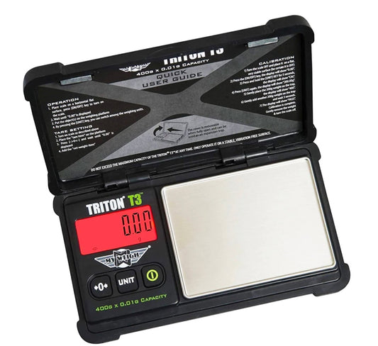 Triton T3 Series Digital Scales - 400g x 0.01g [S-TRI-3-400] or 660g x 0.1g [S-TRI-3-660]