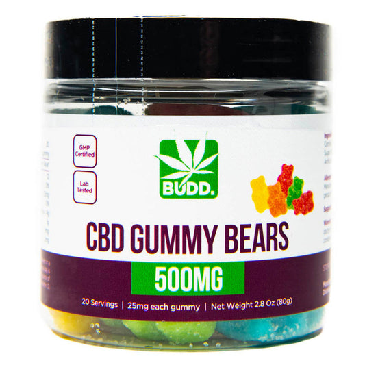 Budd. Gummy Bears 500mg [C-B-GB-500]