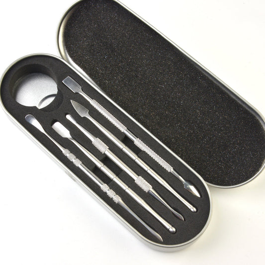 7-Piece Steel Dab Tool Set [DAB-M-18B]