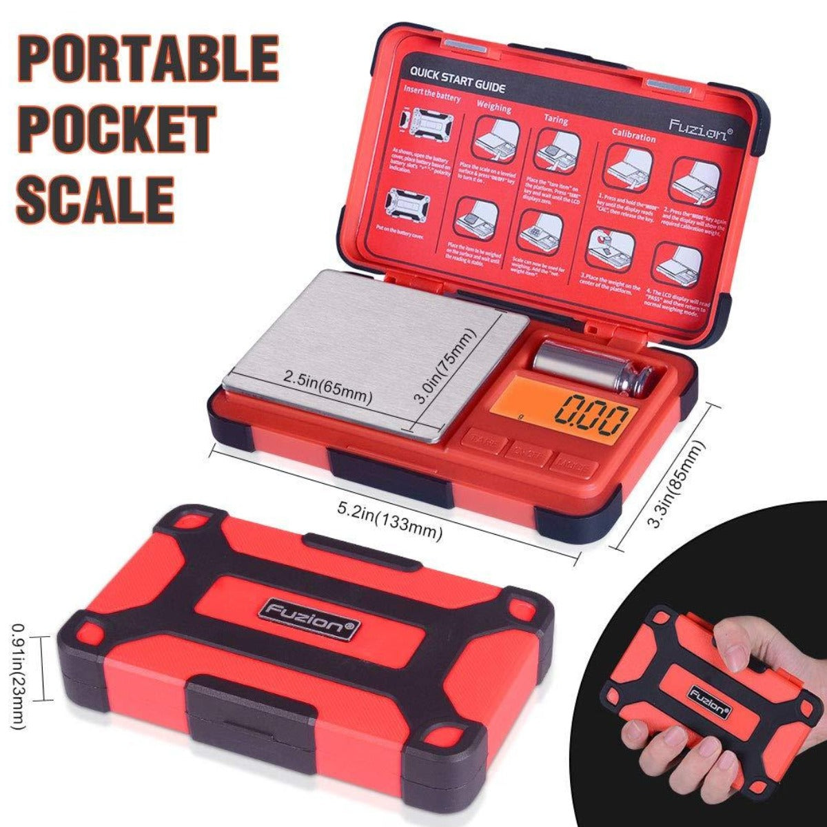 Fuzion BX-200 200g X .01g Digital Scale [BX-200]
