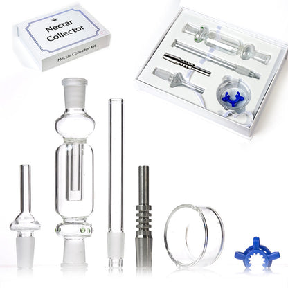 13" 14mm Glass Nectar Collector Set - Gift Box [NC-G-6B]