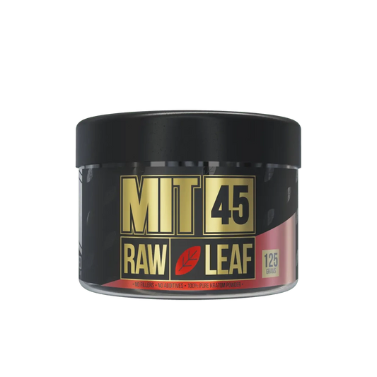 MIT45 RAW Red - 125g Powder or 125 Ct. Caps [K-MIT-RAW-RED-125]