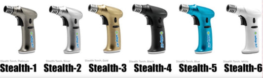 Whip-it Stealth  Single-Flame Torch - Assorted Colors [T-STEALTH]