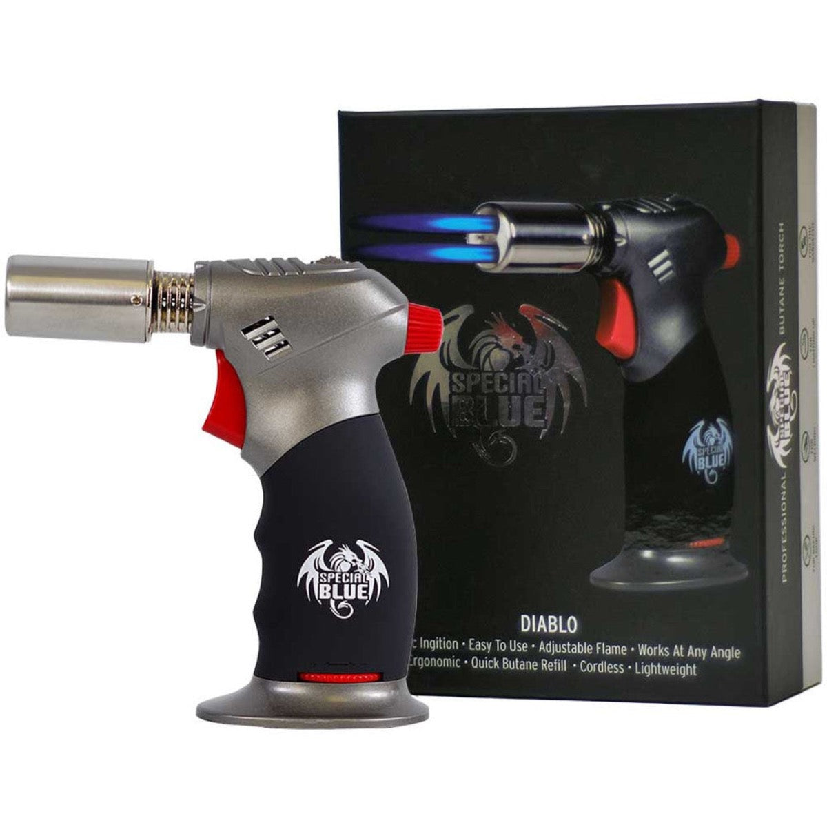 Special Blue Diablo Dual-Flame Torch [T-SB-DIABLO]
