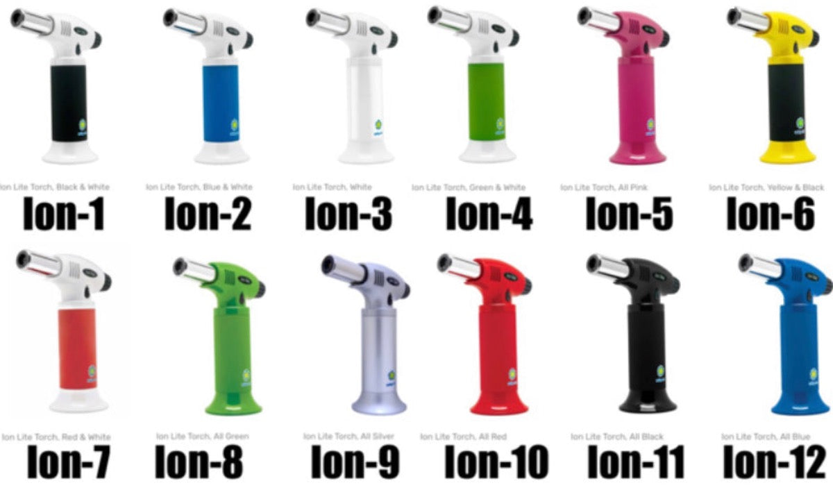 Whip-it Ion Light Single-Flame Torch - 12 Colors [T-IONLT]